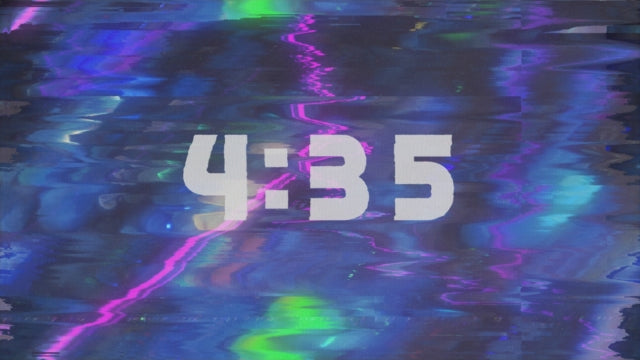 Retro Glitch Countdown