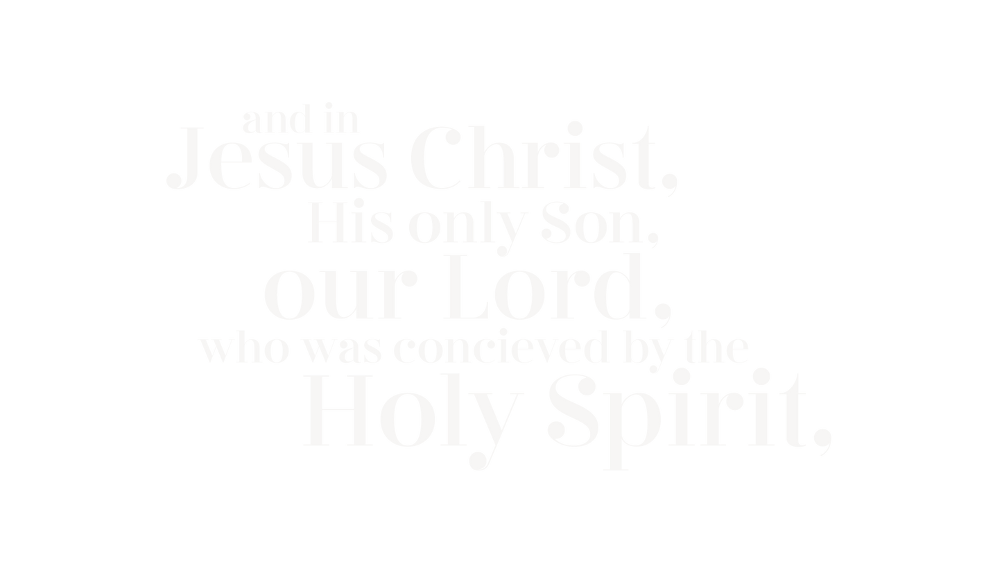 Apostles Creed 2