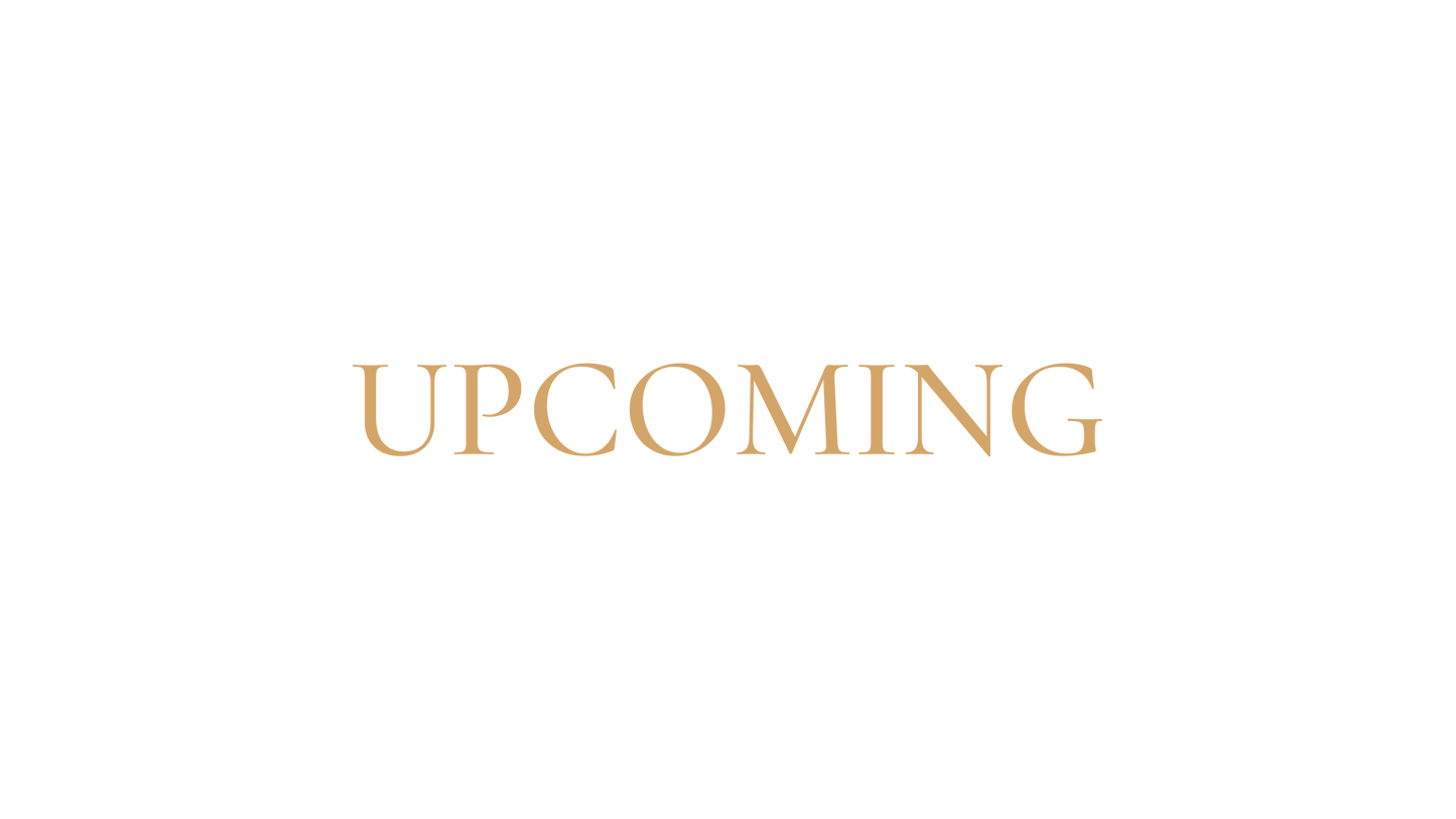 Remembrance Upcoming