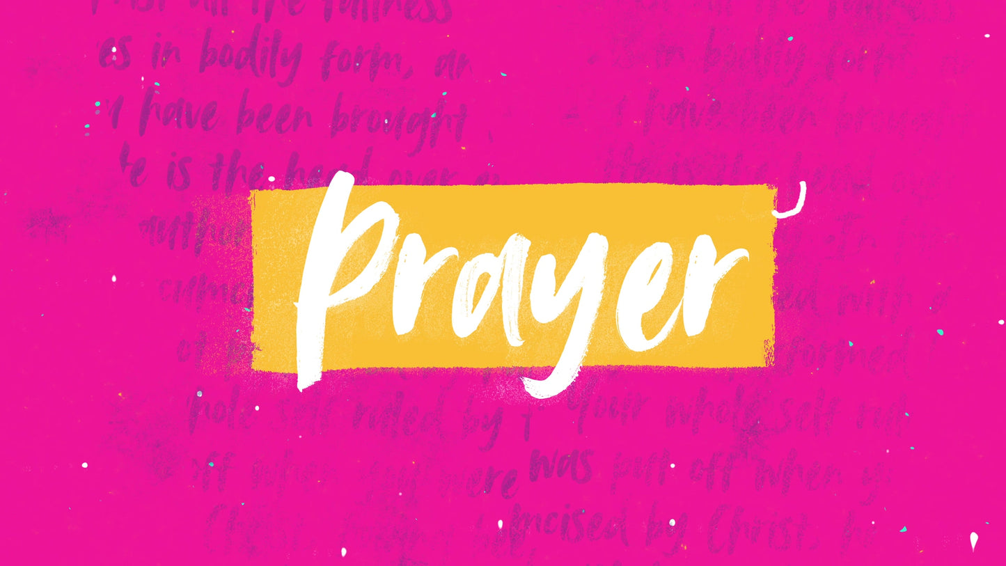 Bright Patches Prayer
