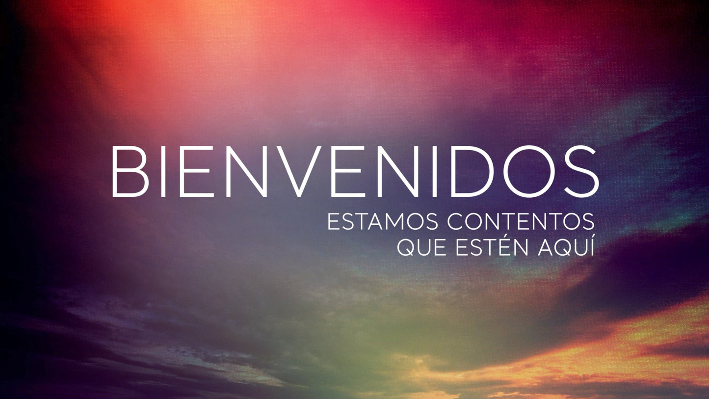 Vivid Skies Welcome Spanish Still