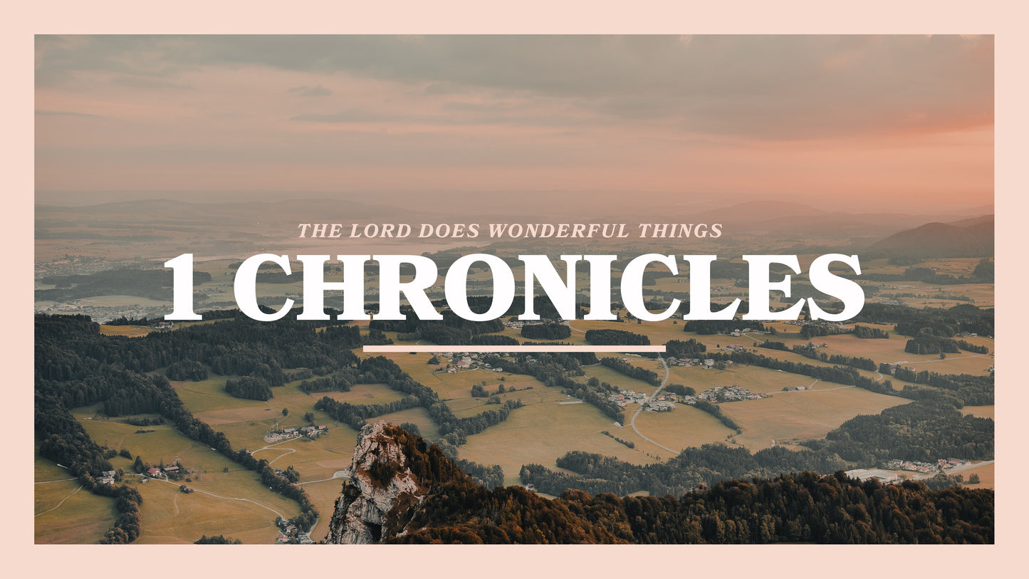 1 Chronicles Sermon