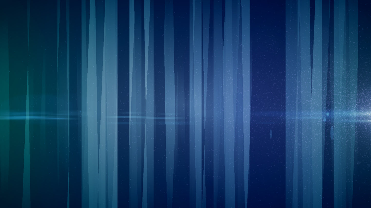 Digital Curtain Blue Static
