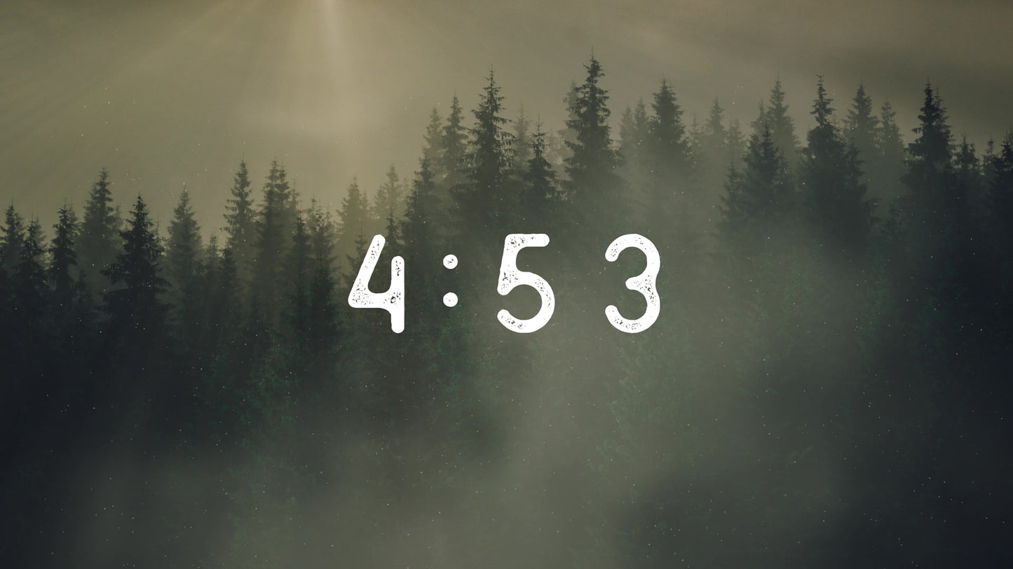 Lumberjack Dad Countdown