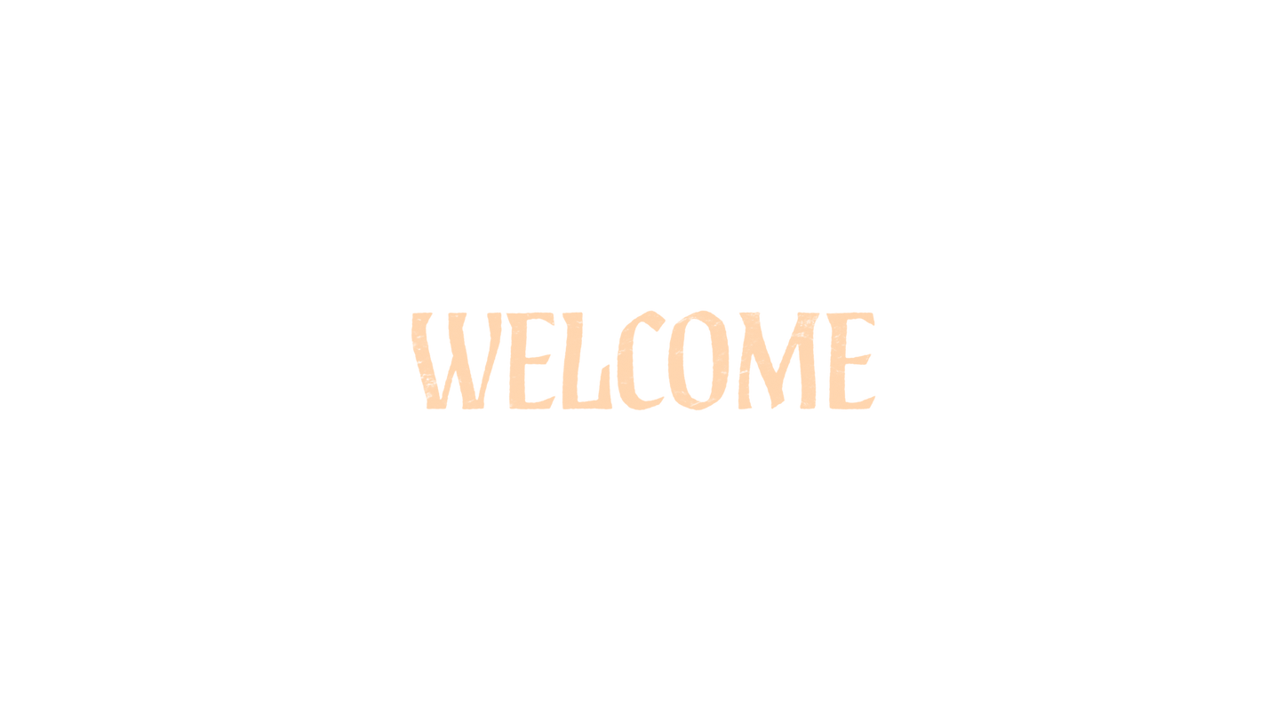 Holy Week Welcome