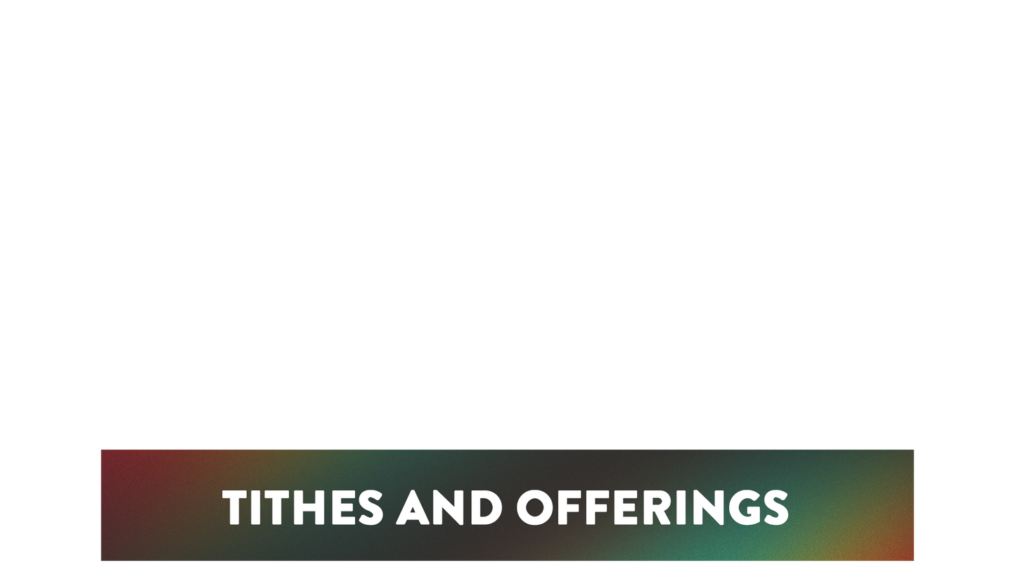 Black History Month Inspiration Tithes Offering
