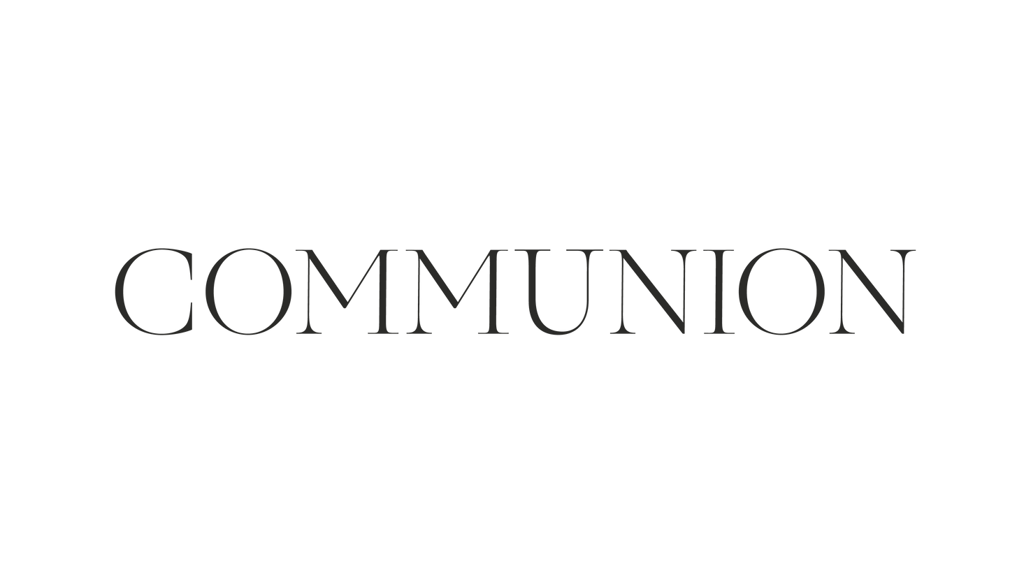 Easter Vintage Communion