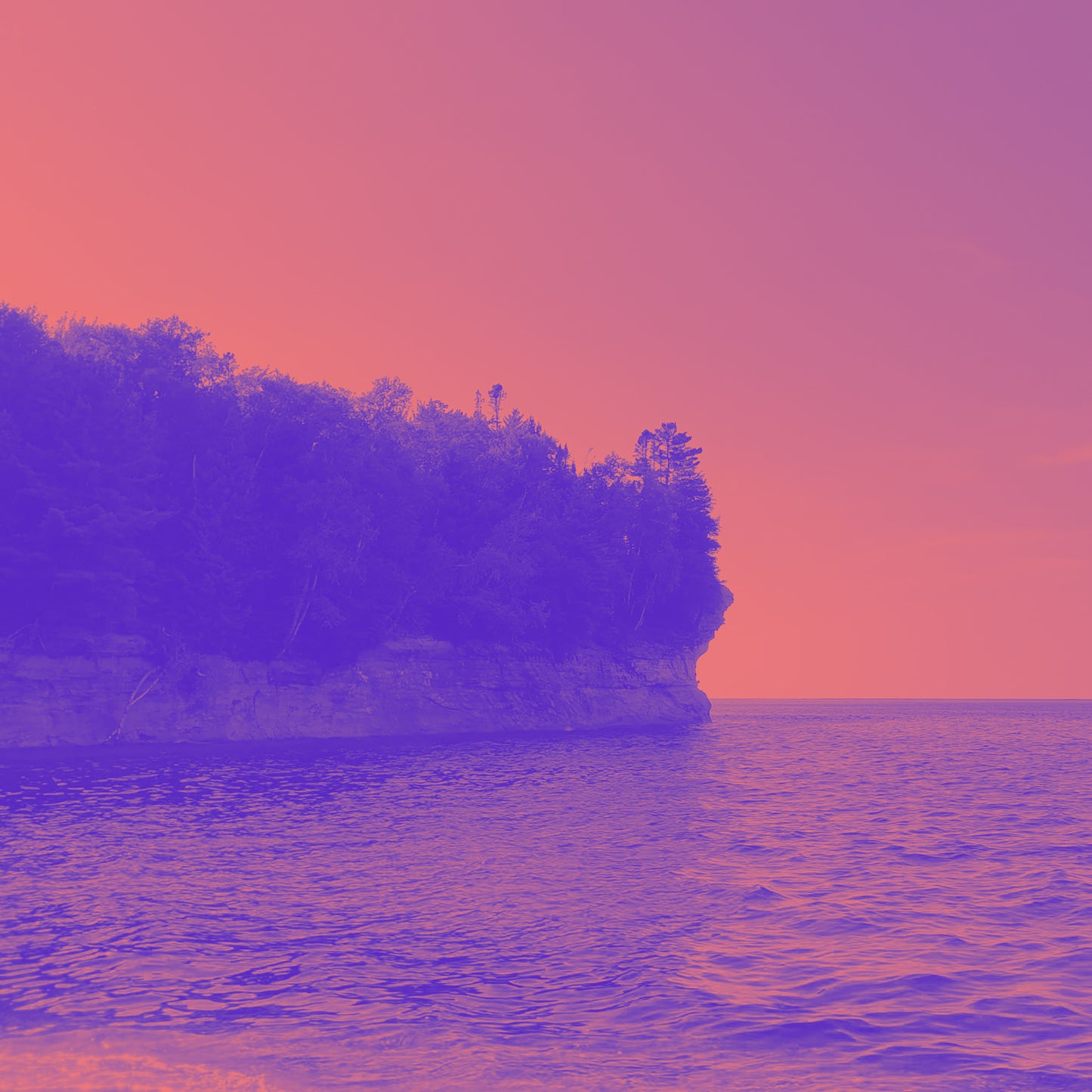 Pictured Rocks Sunday Blank