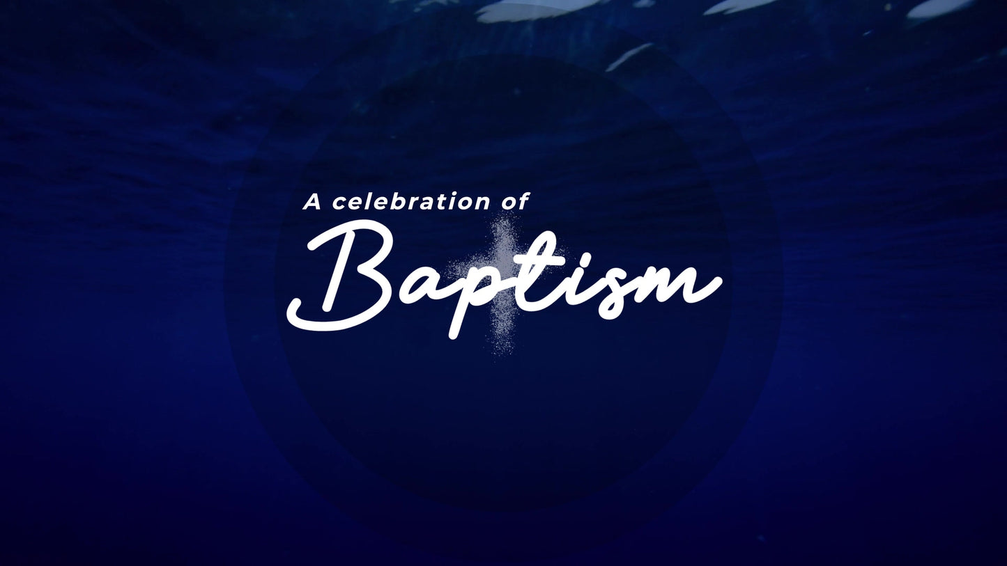 Baptism Celebration Title