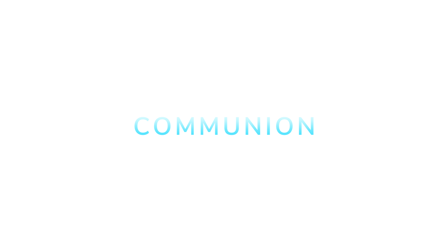 Retro Christmas Communion