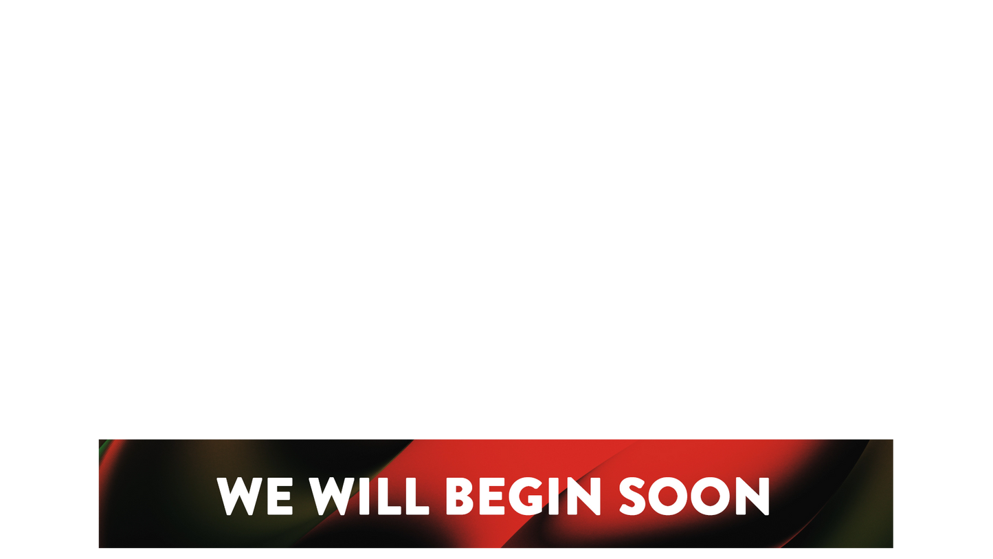 Radiant Flow Lower Third We Will Begin Soon