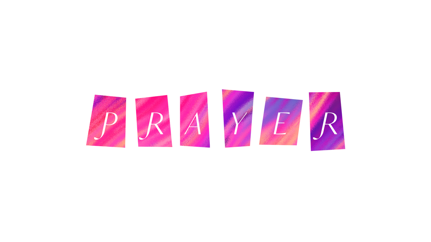 Colorful Easter Prayer