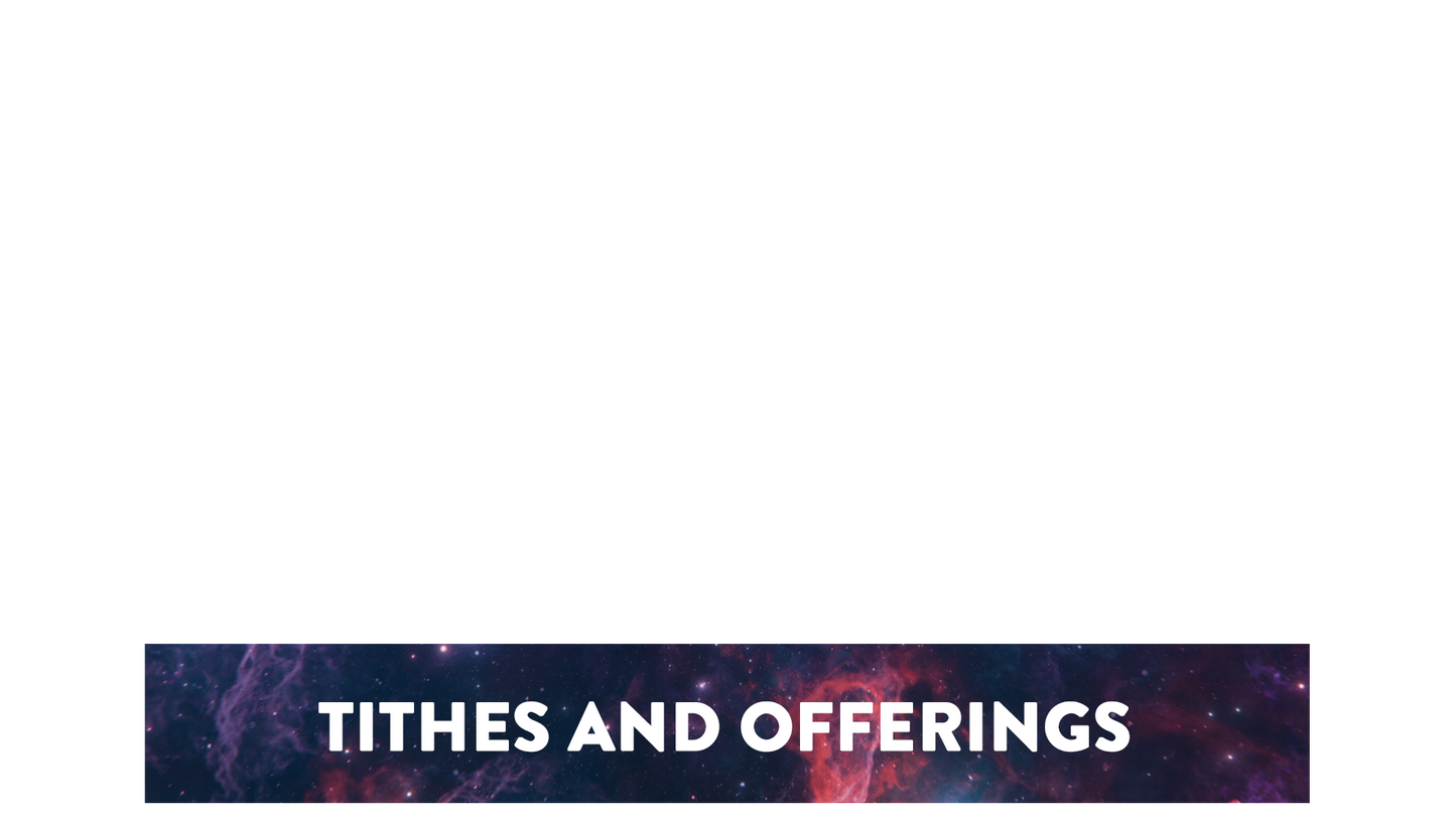 Gravity Lower Third Tithes Offering
