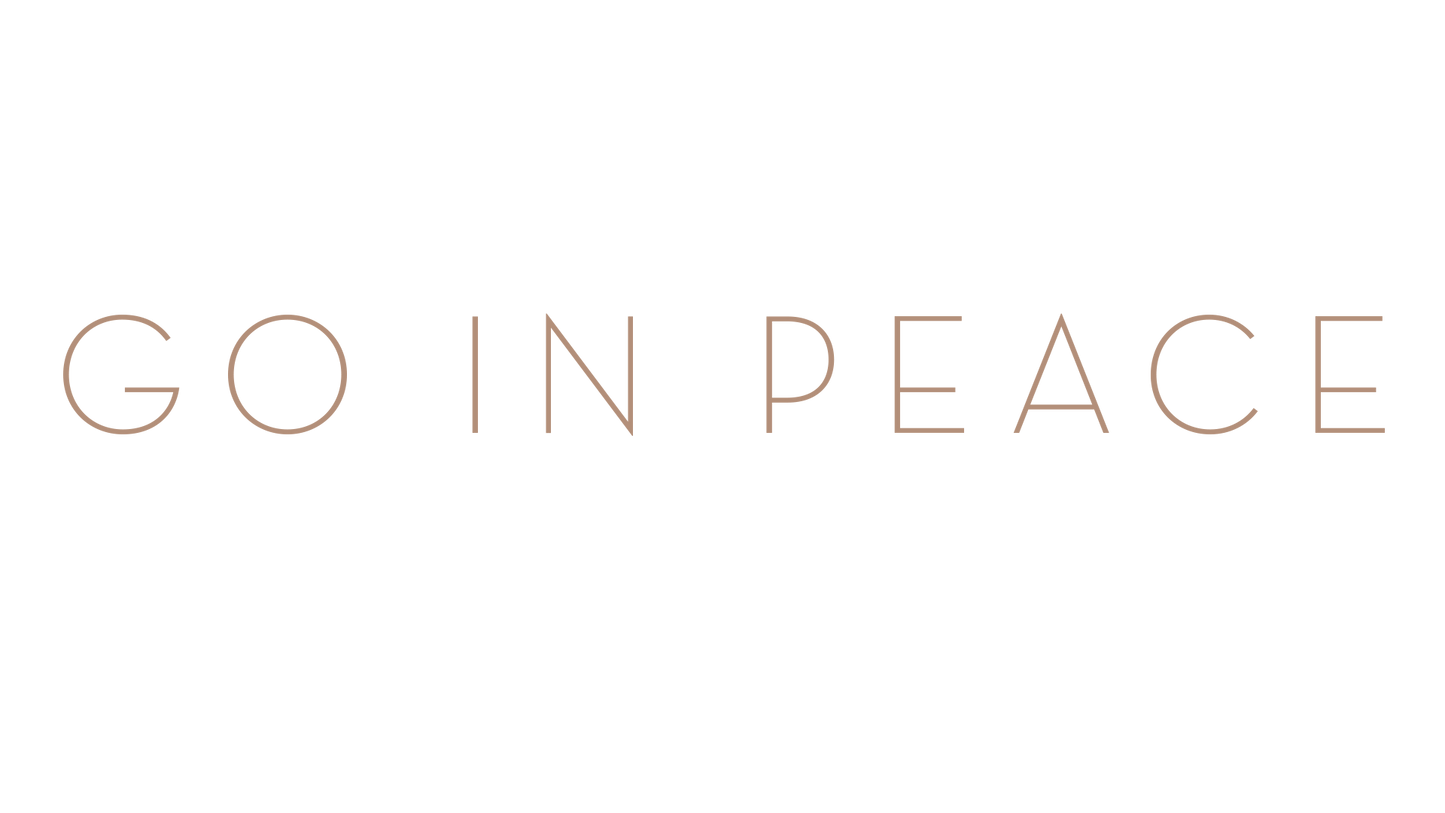 Go In Peace