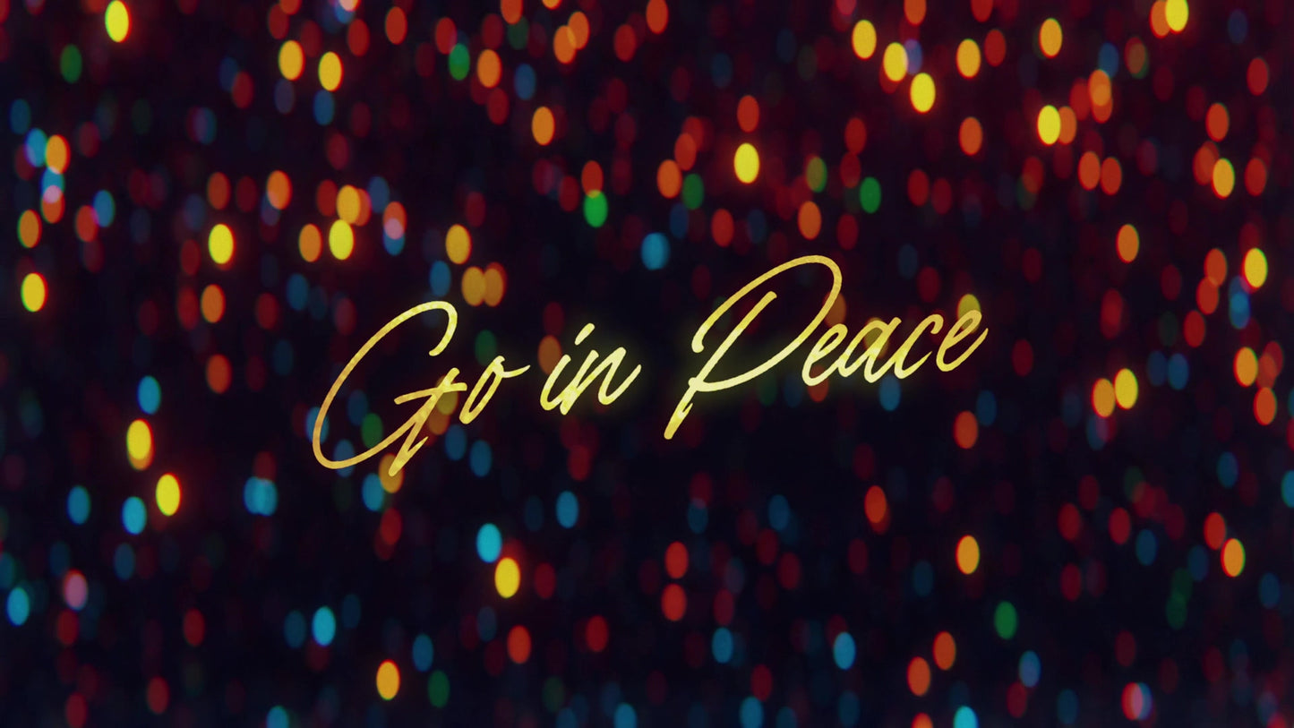 Glitter Echoes Go In Peace