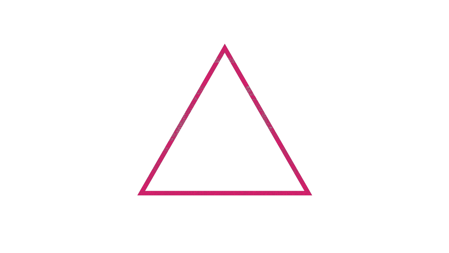 Static Pink Triangle