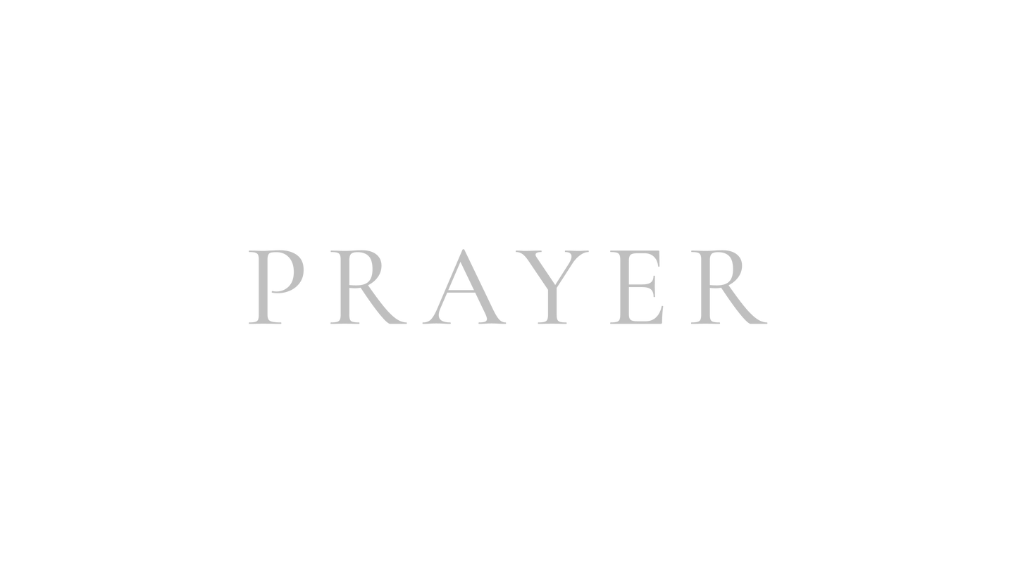 Misty Water Prayer