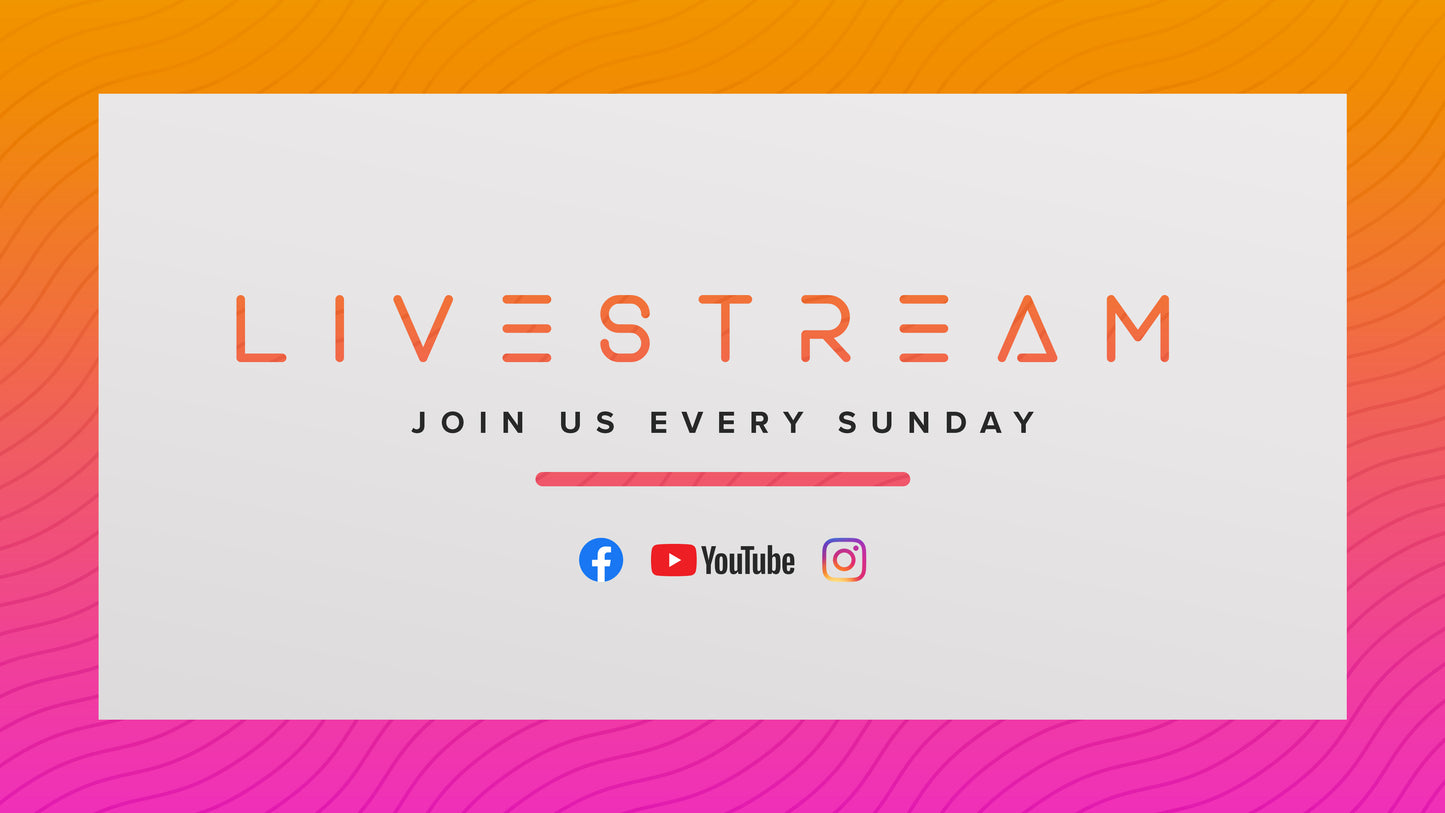 Livestream Sundays Sermon