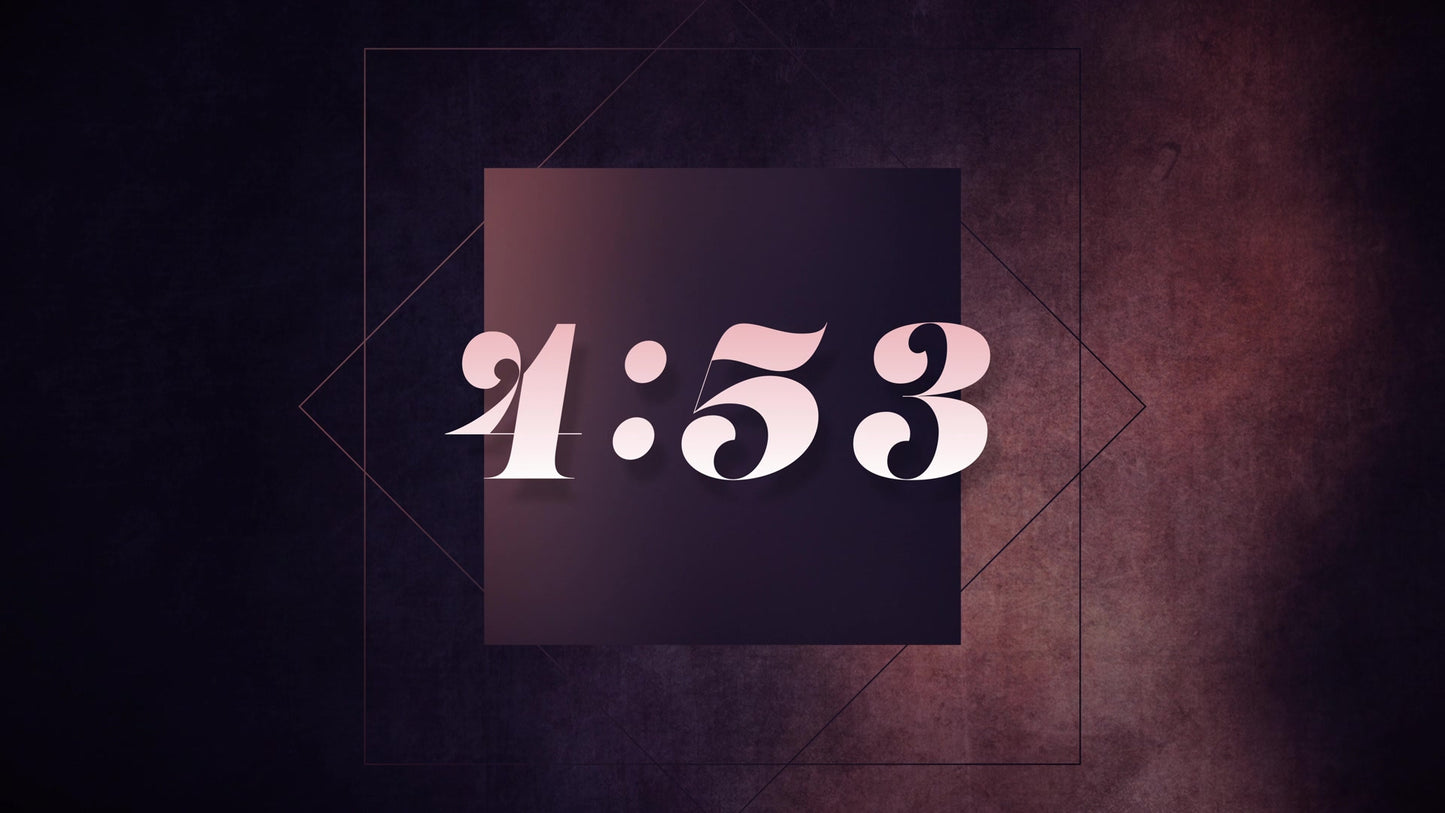 Muted Textures Countdown