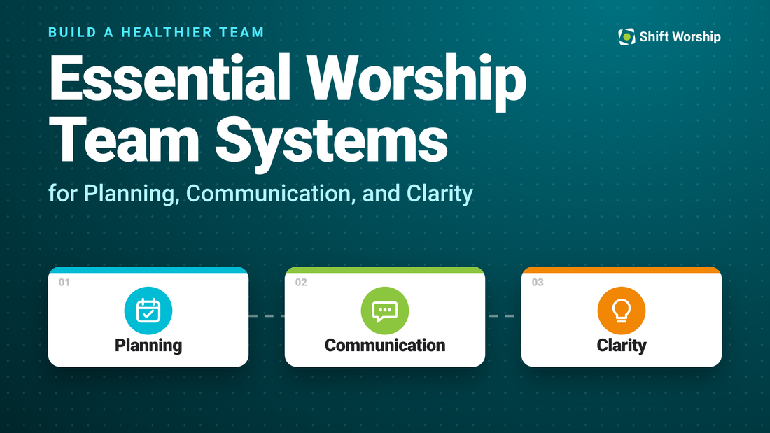 Essential Worship Team Systems for Planning, Communication, and Clarity