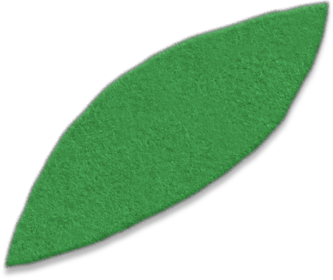Palm Sunday Flannelgraph Leaf 2