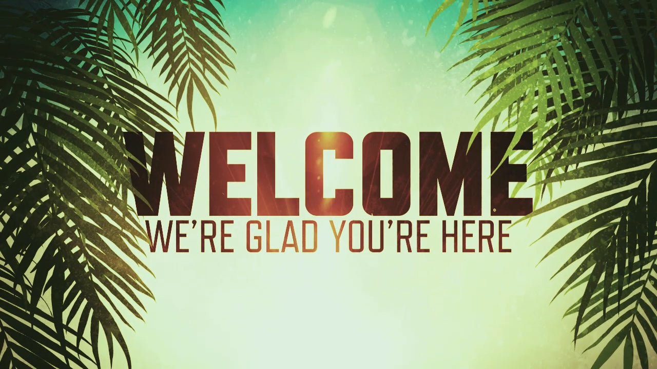 Palm Sunday Welcome Slide Still