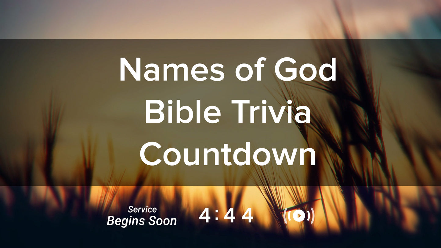 Days End Trivia Countdown