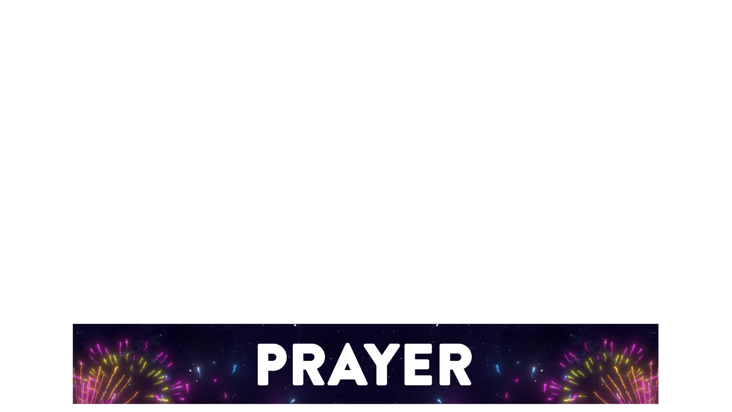 Celebration Sky Lower Third Prayer