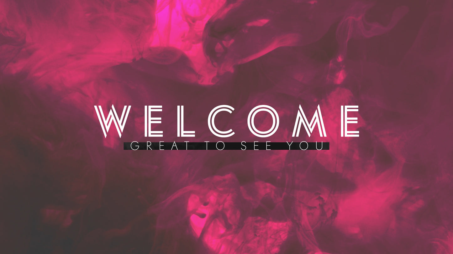 Pentecost Flow Welcome Still