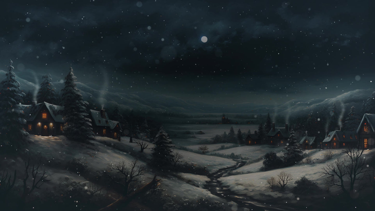 Christmas Villages 12 Darker