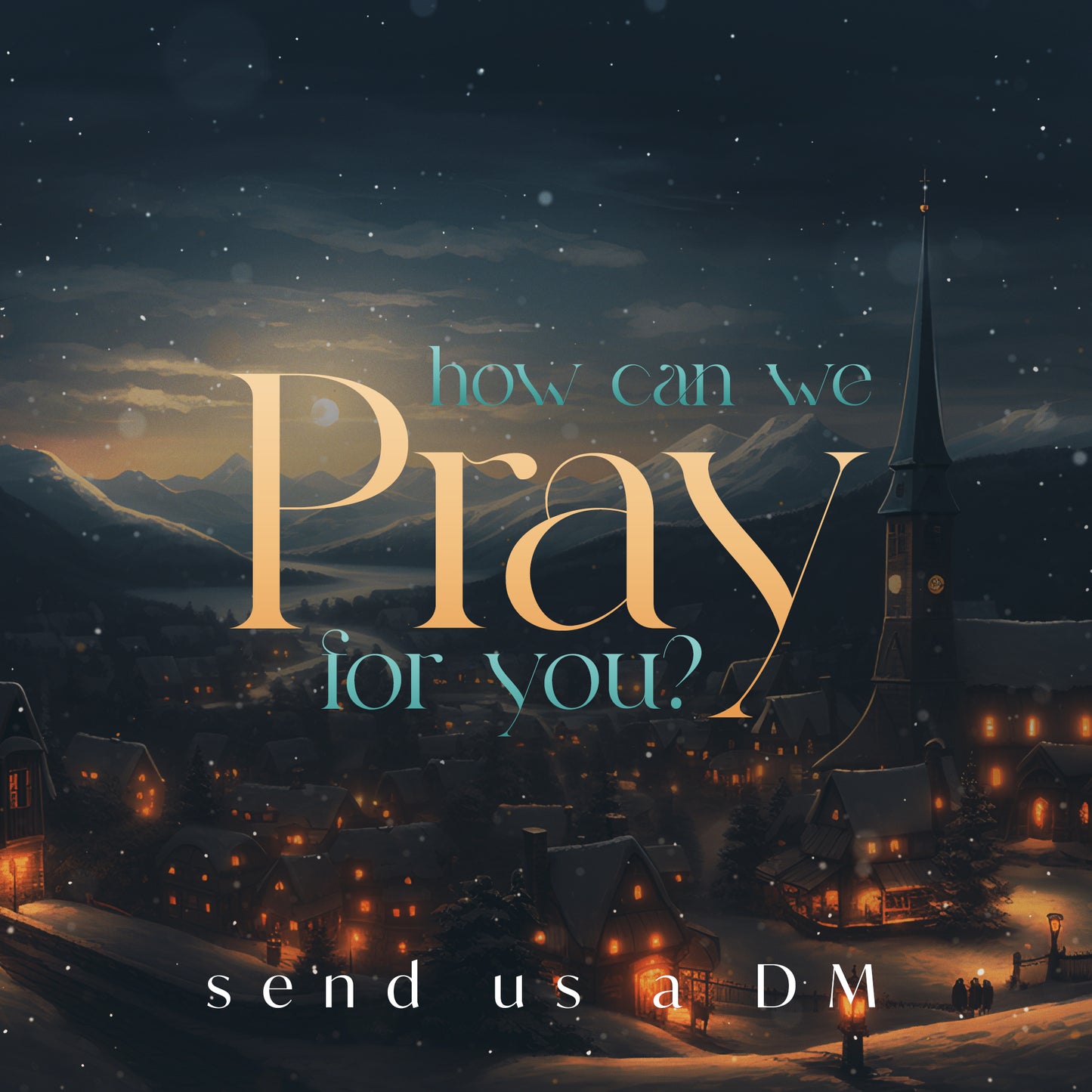 Christmas Villages Pray