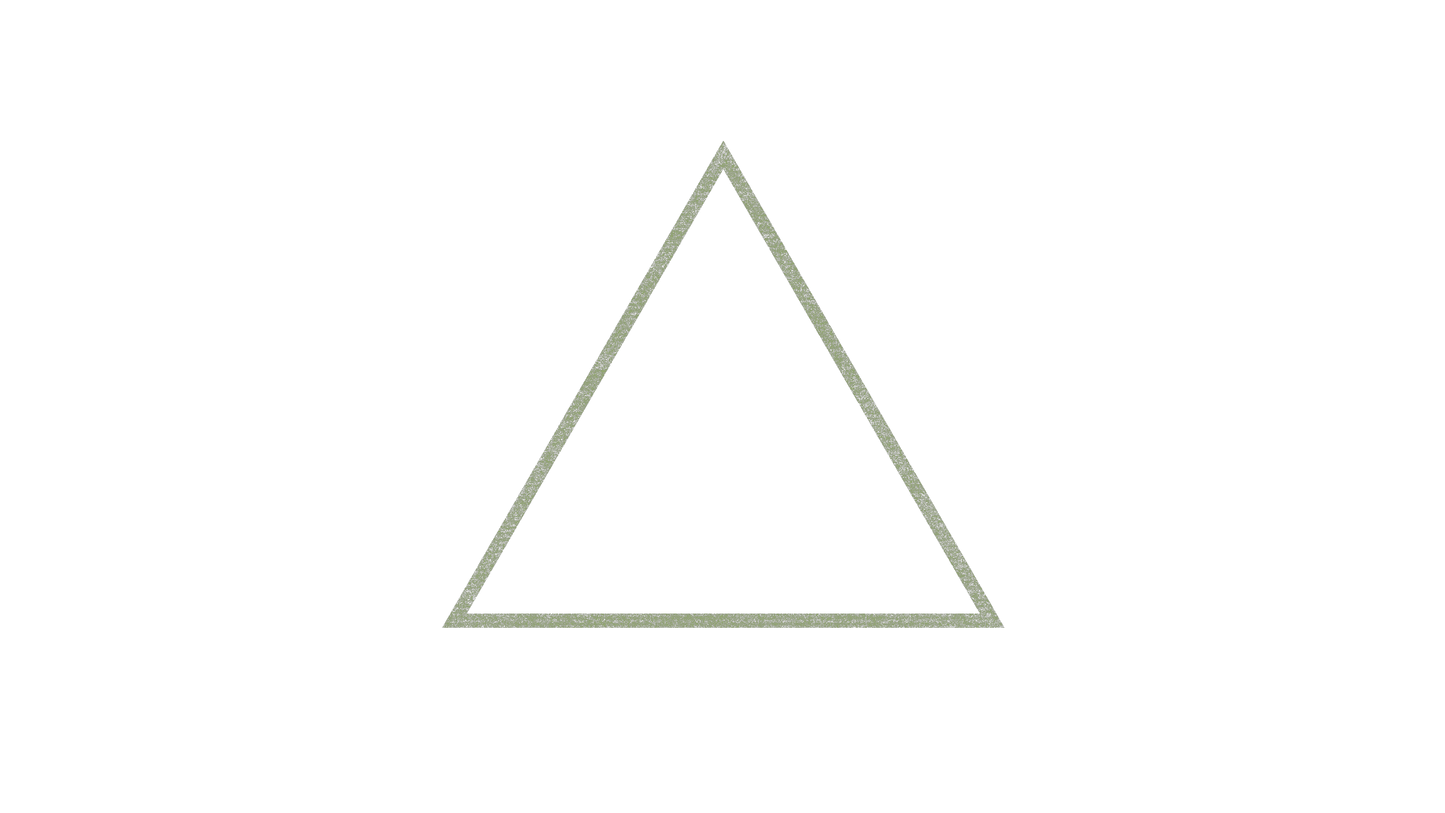Static Green Triangle