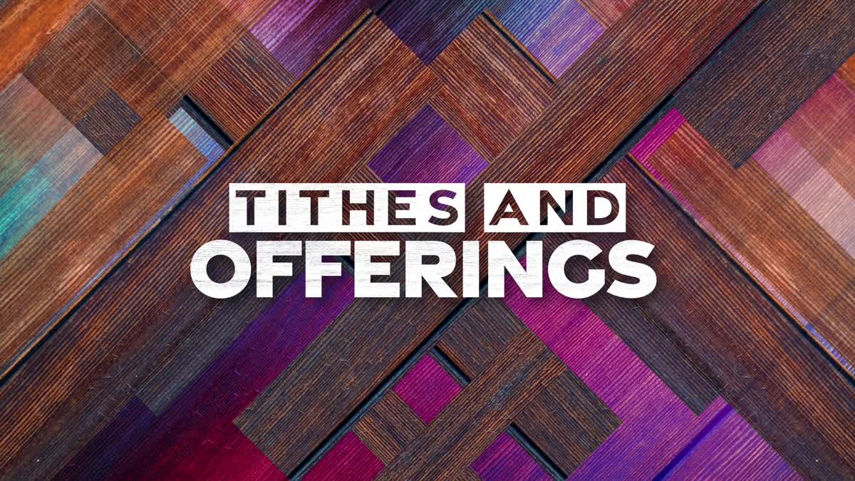 Woodgrain Gradients Tithes And Offerings Still