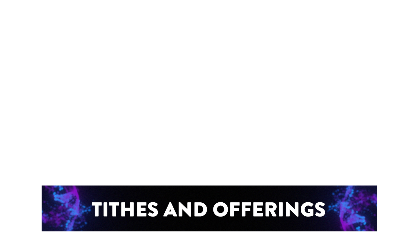 Deep Glow Lower Third Tithes Offering