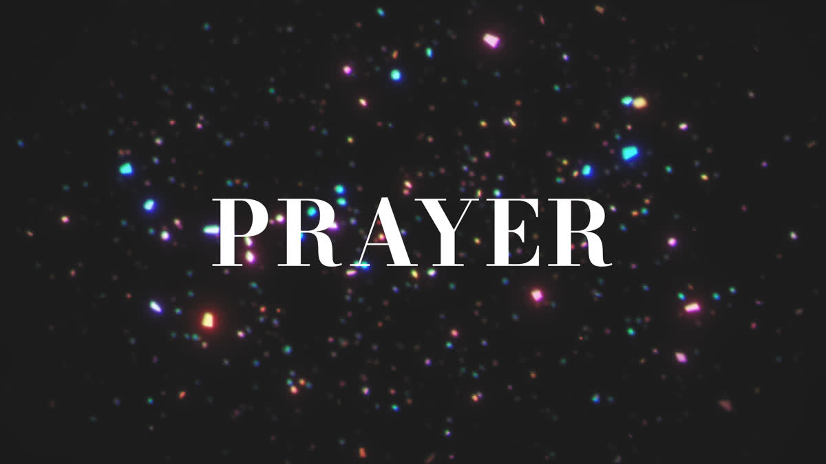 Glitterific New Year Prayer