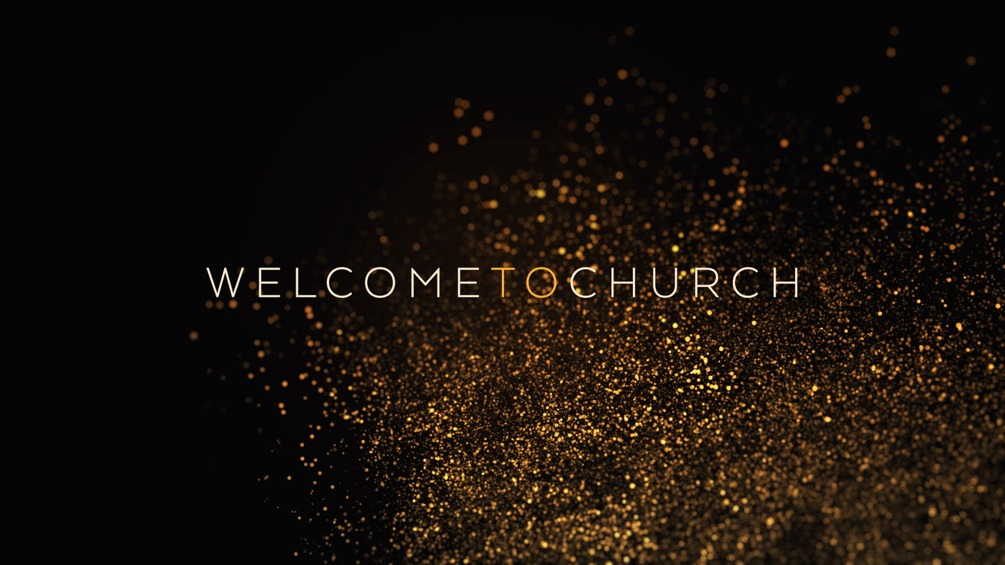 Christmas Gold Welcome