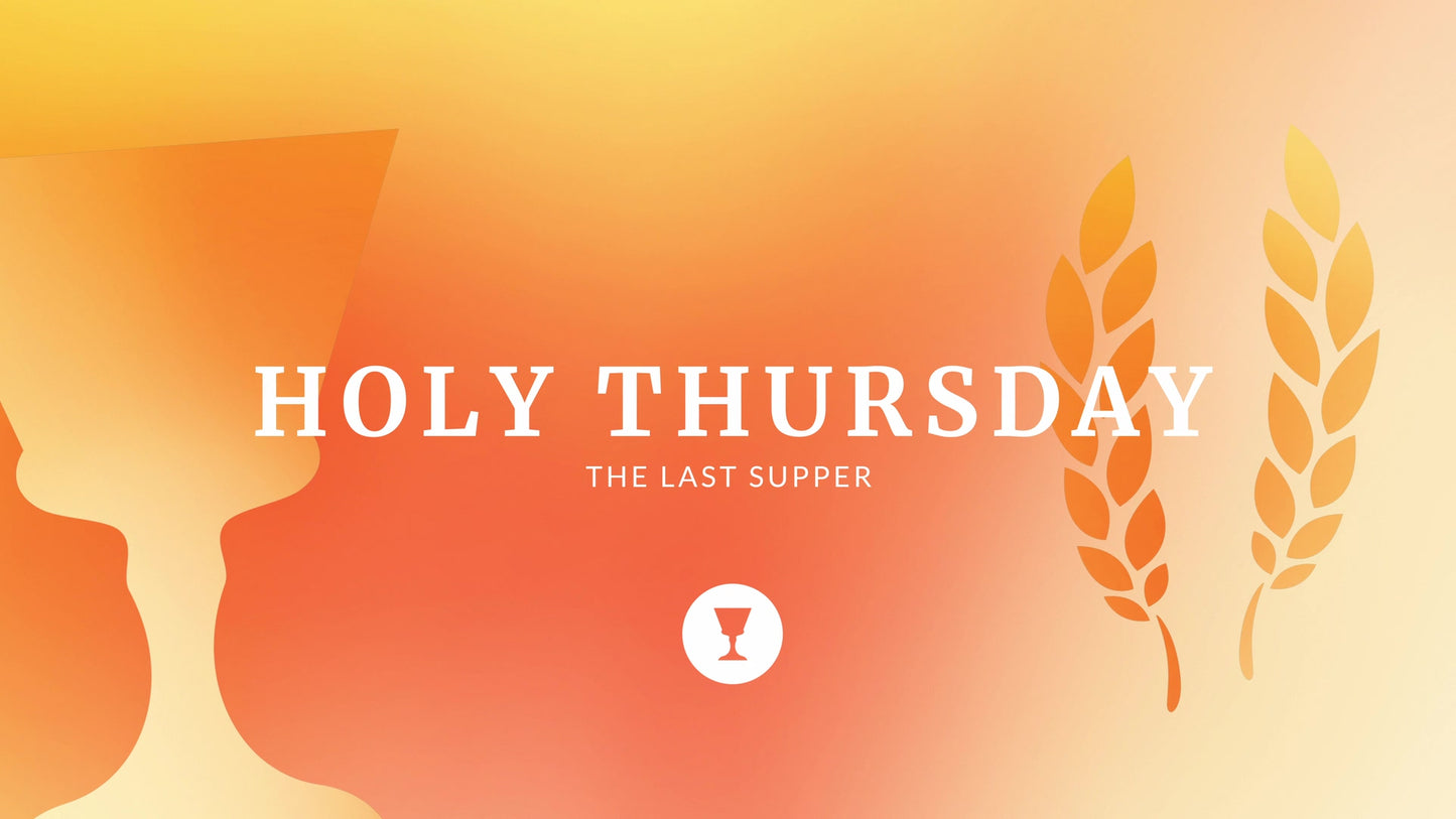 Holy Week Icons Holy Thursday