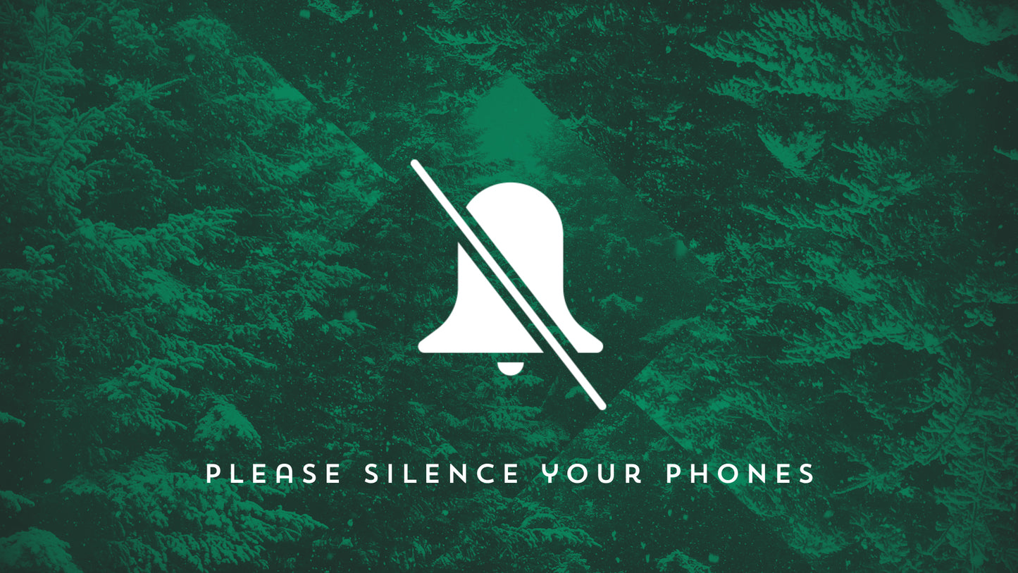 Christmas Forest Phone Still