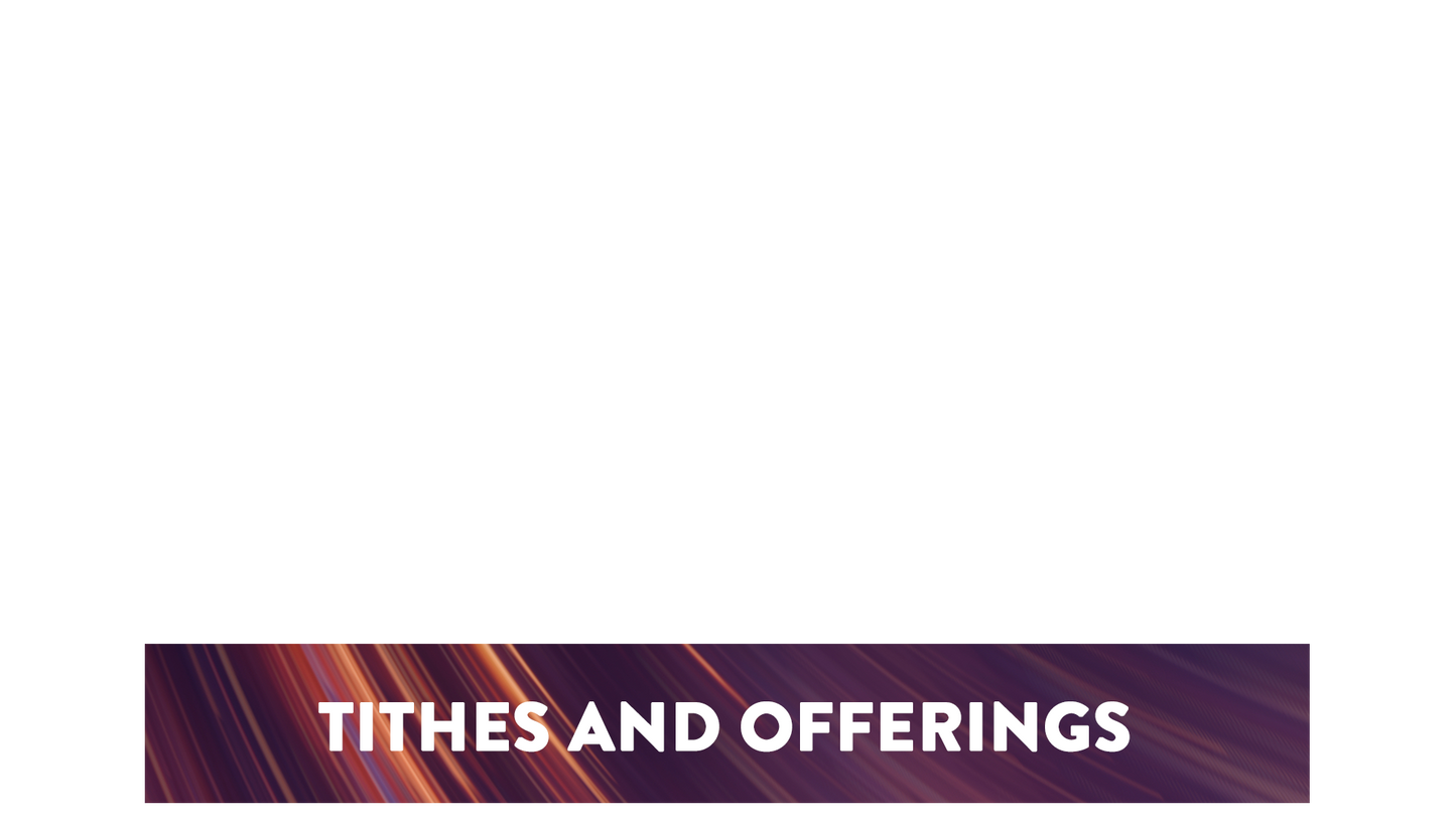 Dispersion Lower Third Tithes Offering