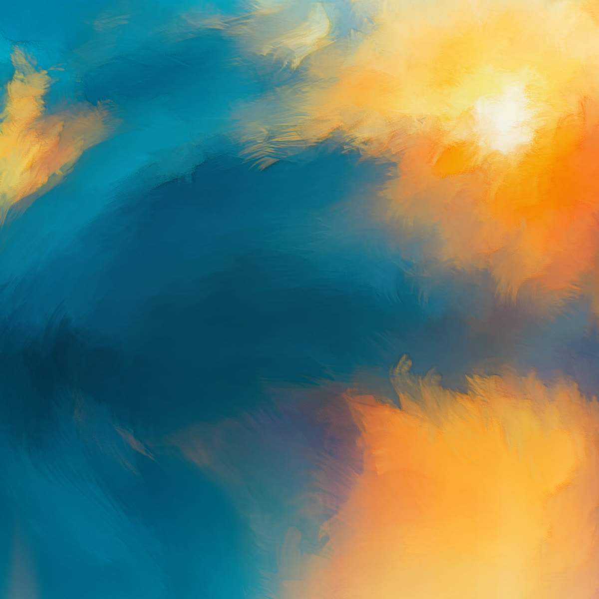 Painted Easter Pray Blank