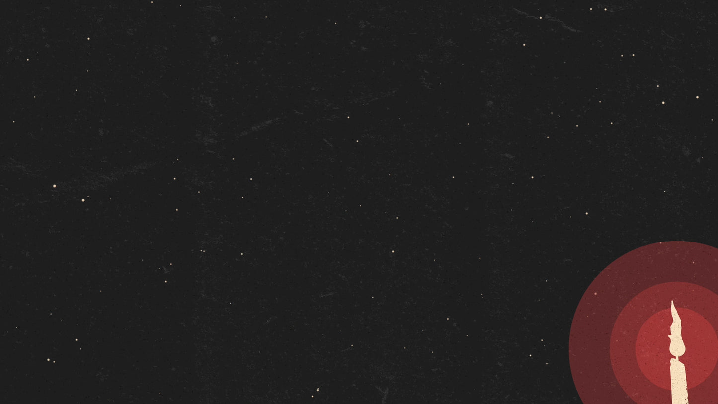 Modern Advent Stars and Candle 02 Still