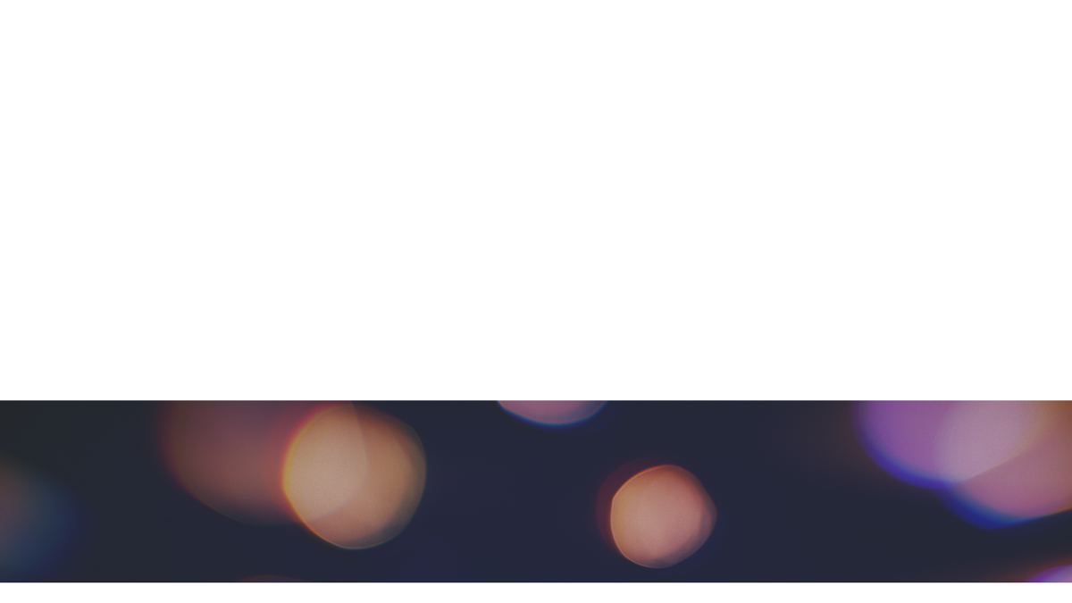 Blissful Bokeh Lower Third 8