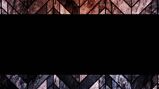 Simple Stained Glass Chevron Stream