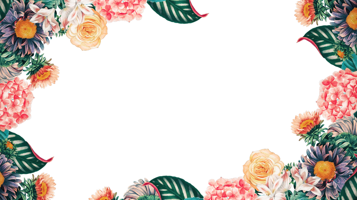 Vintage Floral 1 Transparency