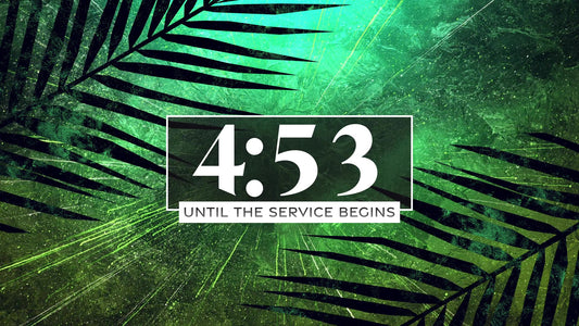 Vivid Palm Sunday Countdown