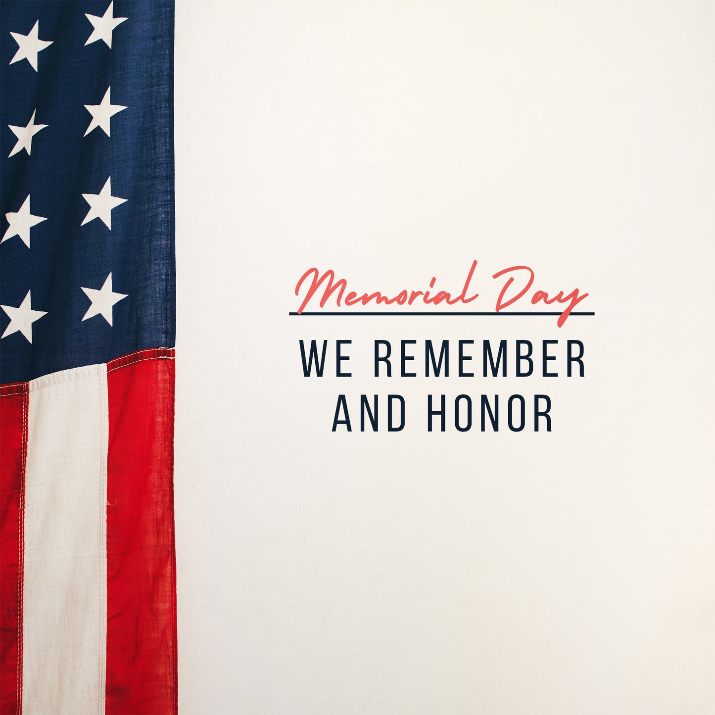 Memorial Day Remember Honor