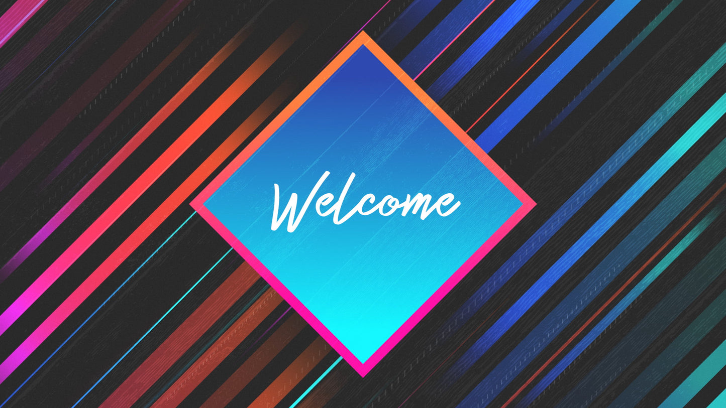 Rad Plaid Welcome Still
