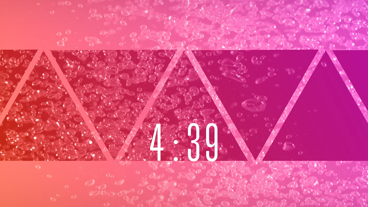 Neon Water Countdown
