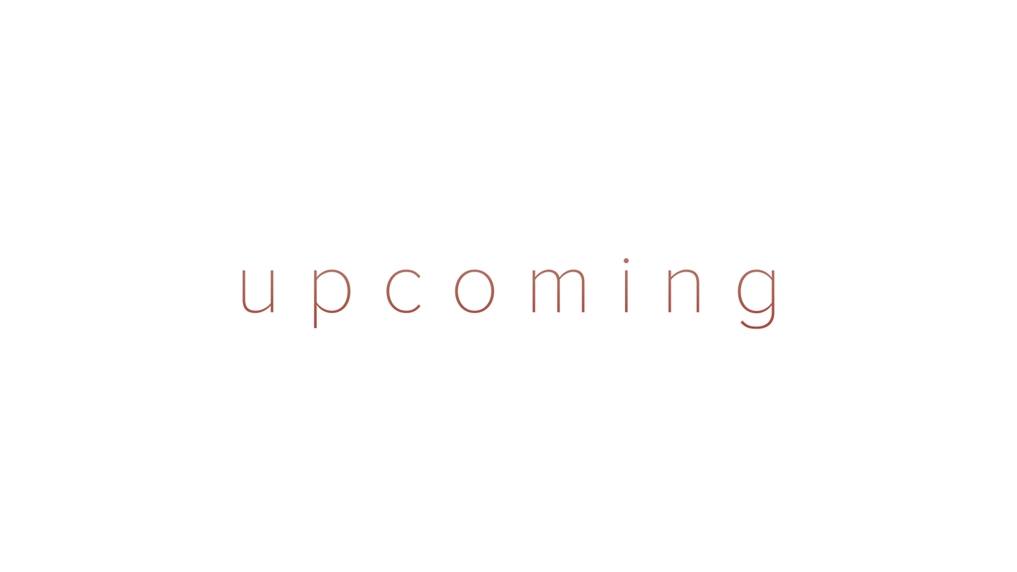 Bloom Upcoming
