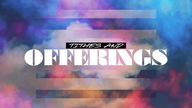 Summer Vibes Tithes And Offerings